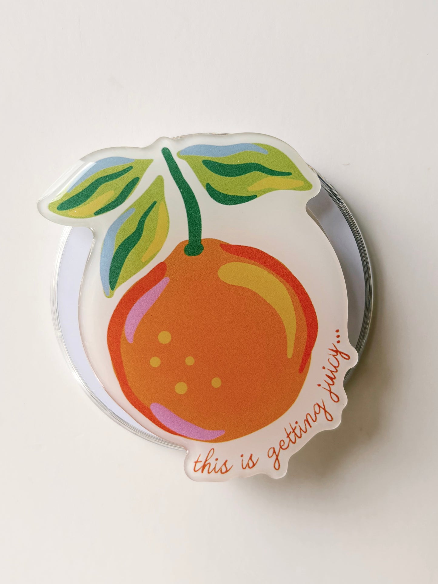 Juicy Orange - Magnetic e-Reader Grip