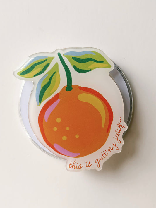 Juicy Orange - Magnetic e-Reader Grip
