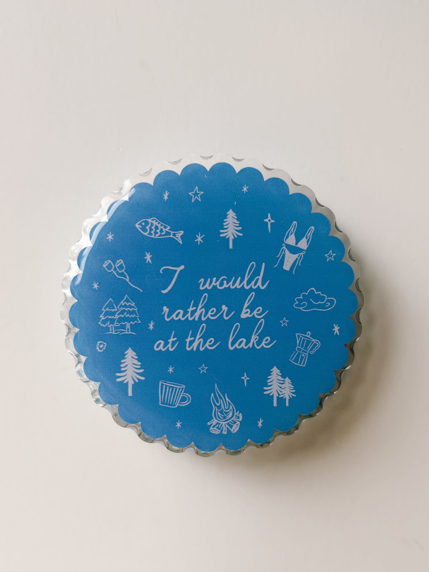 At the Lake - Magnetic e-Reader Grip
