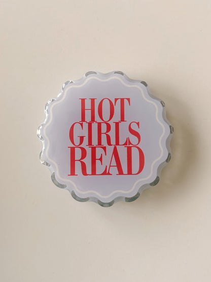 Hot Girls Read - Magnetic e-Reader Grip