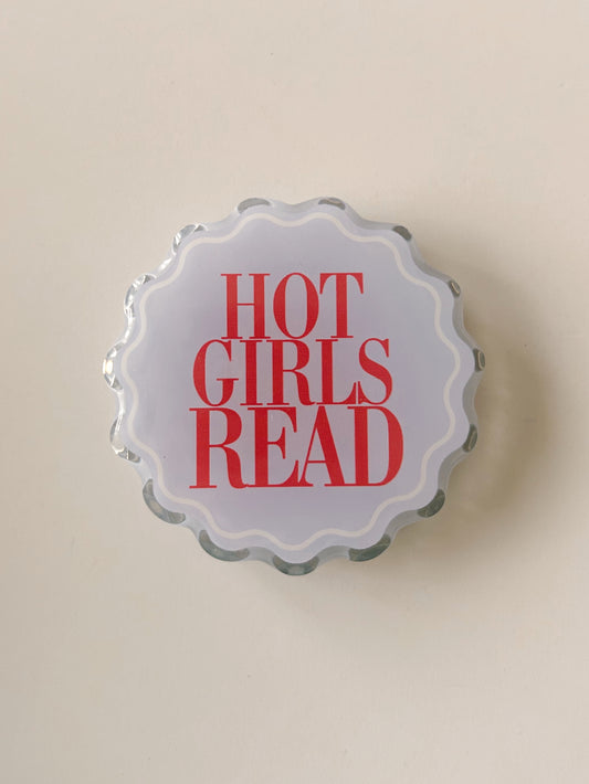 Hot Girls Read - Magnetic e-Reader Grip